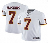 Nike Redskins 7 Dwayne Haskins White 2019 NFL Draft First Round Pick Vapor Untouchable Limited Jersey Dzhi